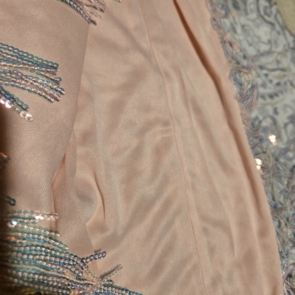 Beautiful Pink Mermaid Sequin Dress - Picture 7 of 8